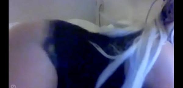  Cute chubby girl on Skype part 4